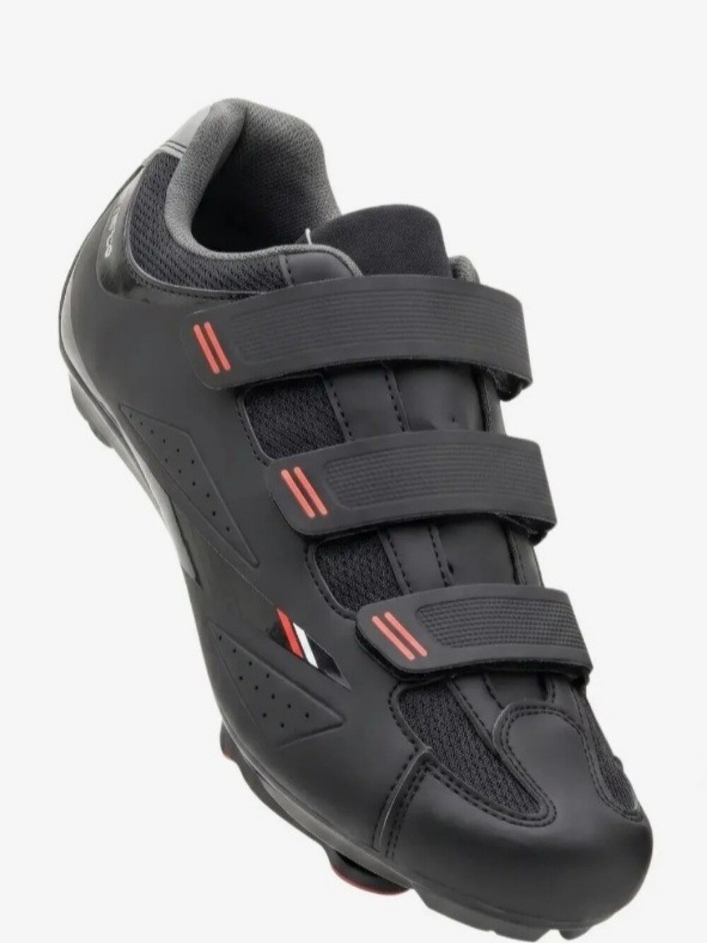 TOMMASO Men's Strada 100 - Peloton Cycling Shoes with Red Accents